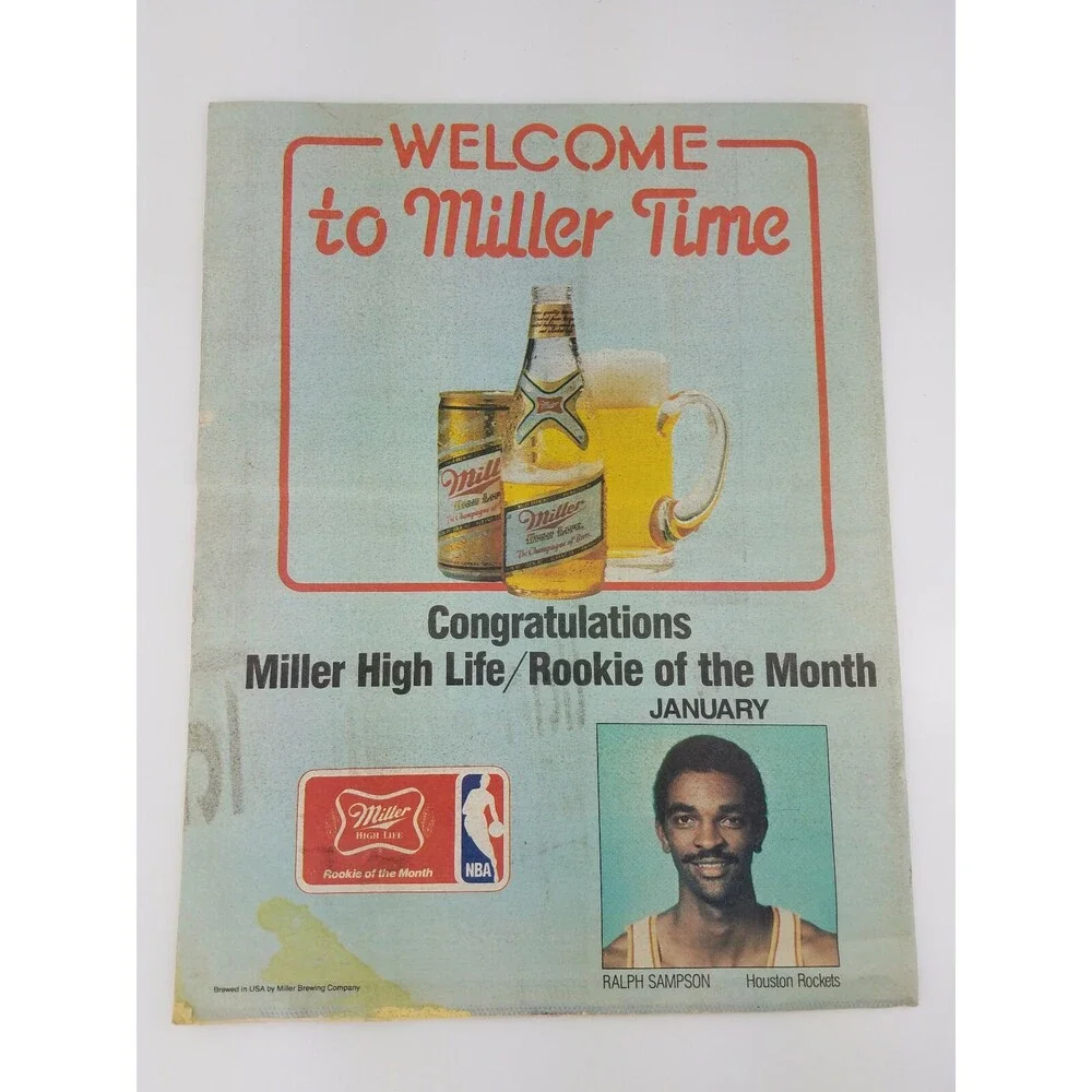 RARE 1984 NBA Today Newspaper Magazine Basketball Jack Ramsey BLAZERS Vtg 80s